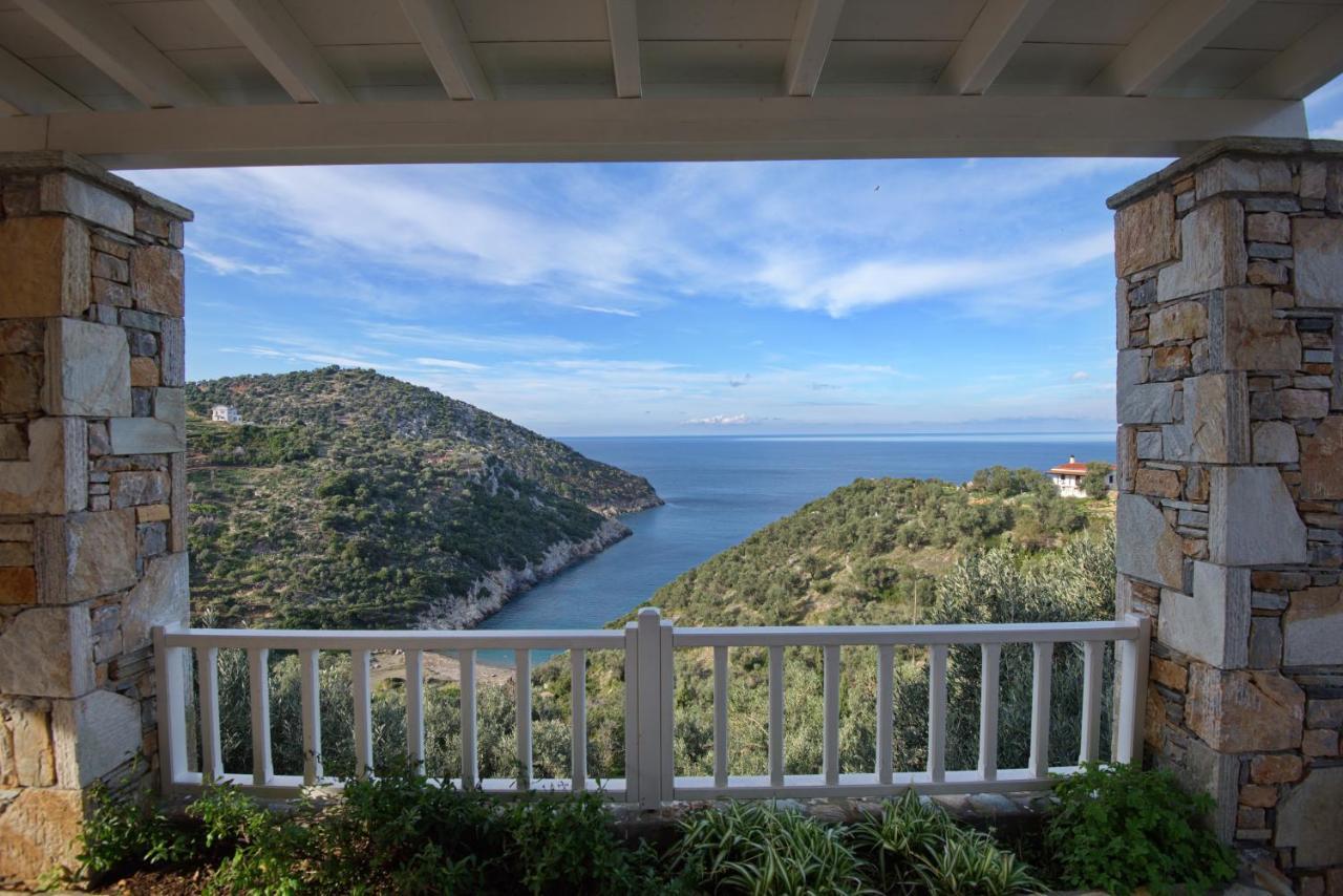 Luxurious Villa With Wonderful View Alonnisos Town ภายนอก รูปภาพ
